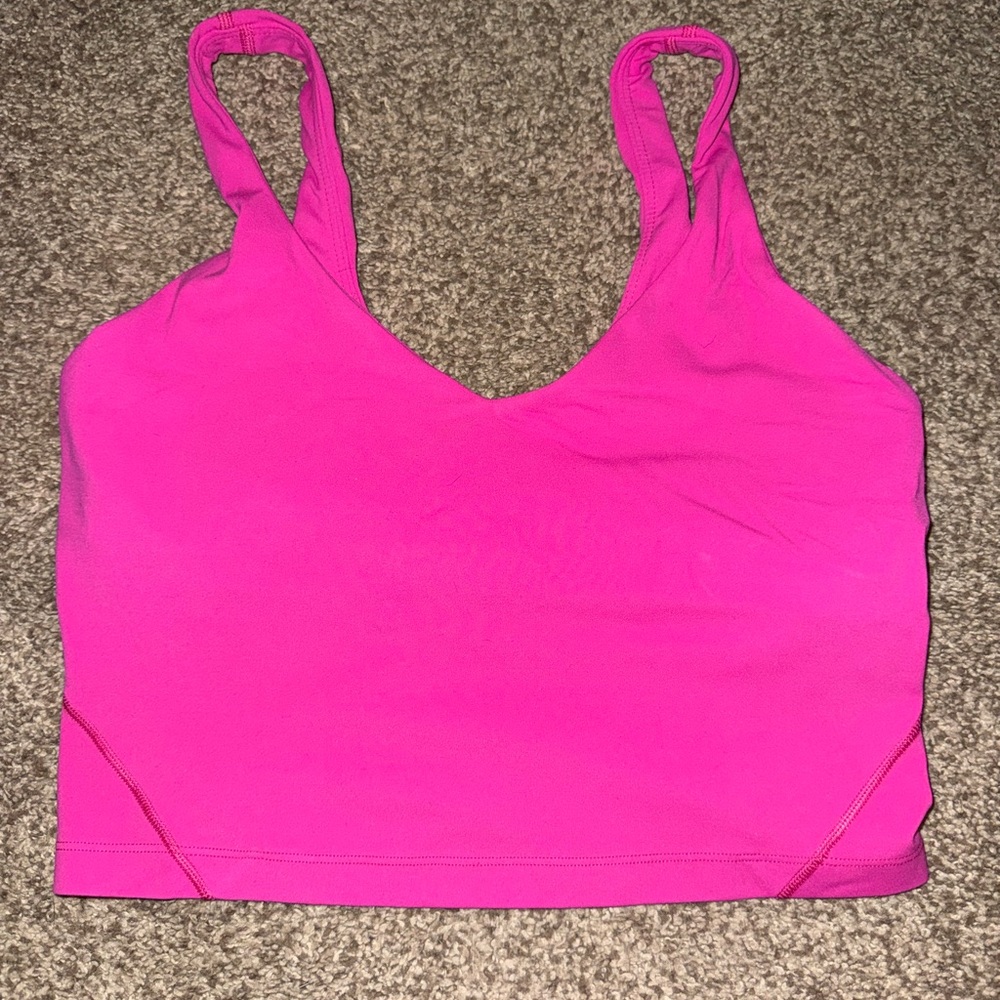 lululemon athletica Pink Crop Top